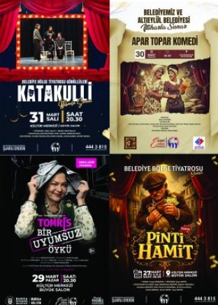 BELEDİYEDEN MUHTEŞEM TİYATRO HAFTASI
