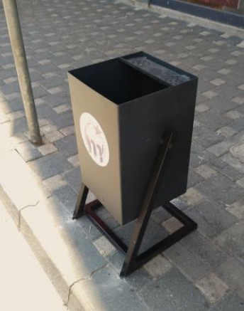 Bursa Caddesi’nde İzmarit İçin Yeni Dönem