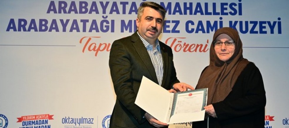 Büyük dönüşüm yolunda tapu seferberliği