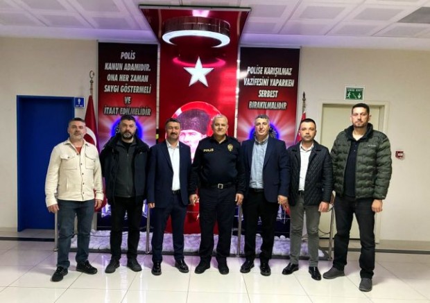 Cumhur İttifakı’ndan Emniyet Müdürüne Polis Haftası Ziyareti