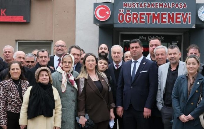 Cumhuriyet Halk Partisi Mustafakemalpaşa İlçe Örgütü Bayramlaşmada Buluştu