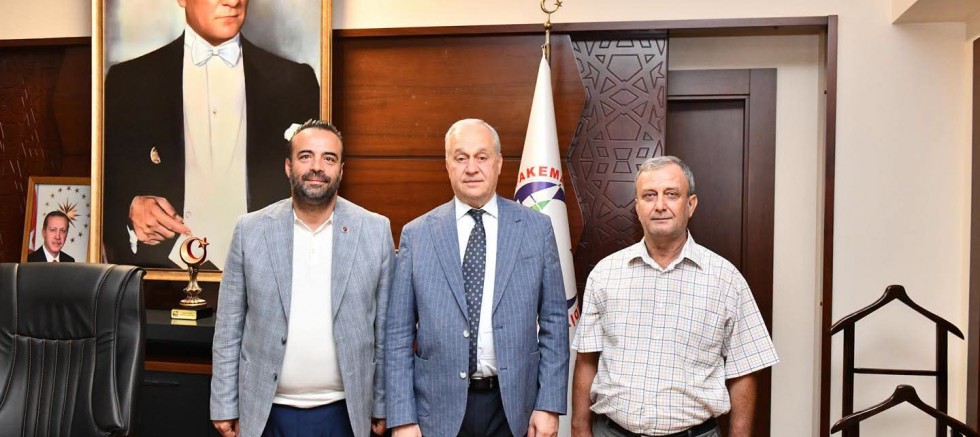 Demokrat Parti Heyetinden Başkan Şükrü Erdem’e Ziyaret