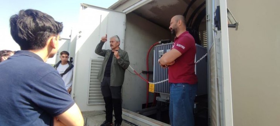 Geleceğin Elektrikçileri GES’i Yerinde İnceledi