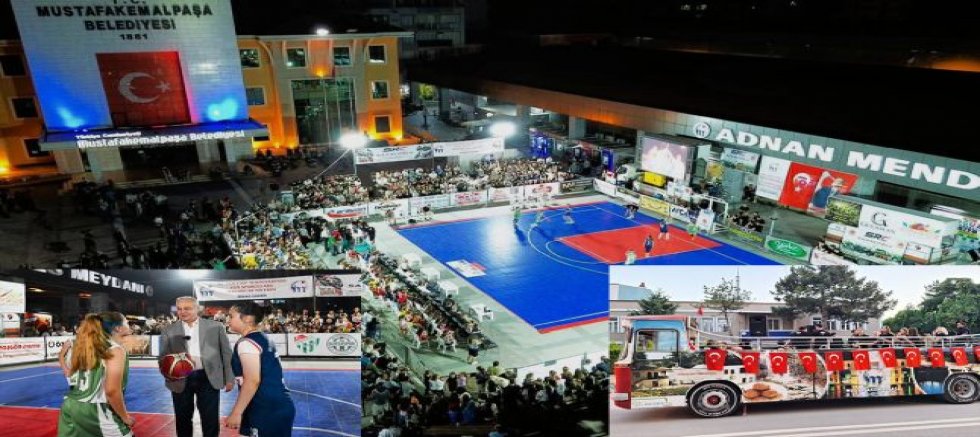 34. TATLITOP'ta Basketbol Ateşi Yandı: Mustafakemalpaşa'da Heyecan Başladı