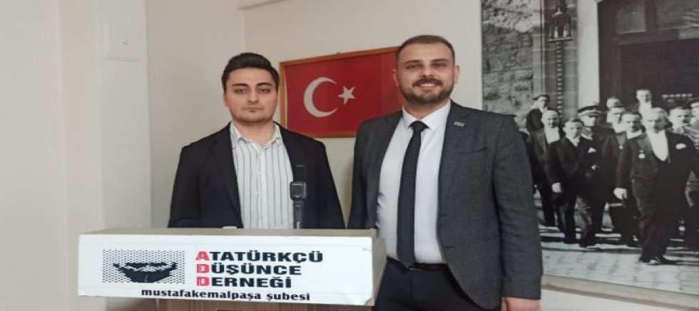 ADD Mustafakemalpaşa Şube Başkanı Burak Gökmen İstifa Etti