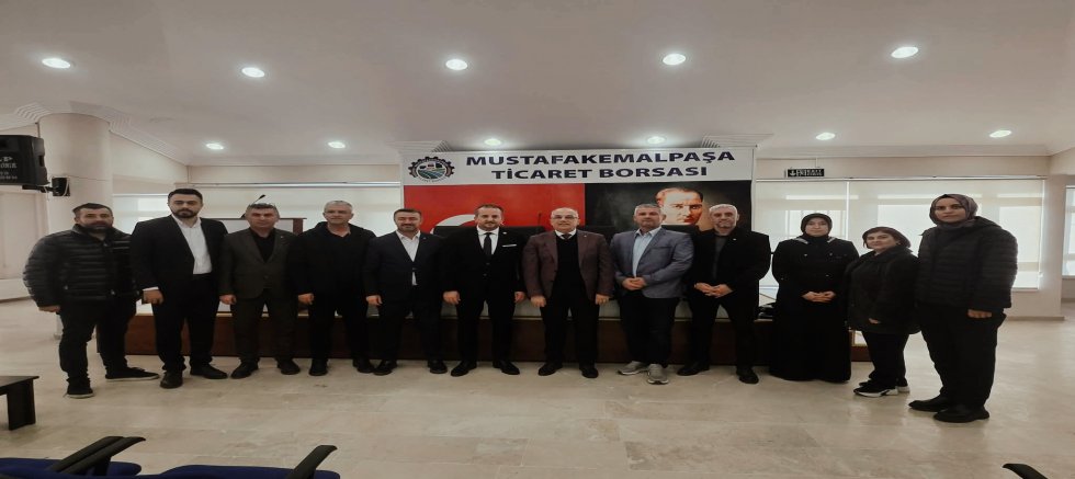 AK Parti Heyetinden Ticaret Borsası'na Hayırlı Olsun Ziyareti