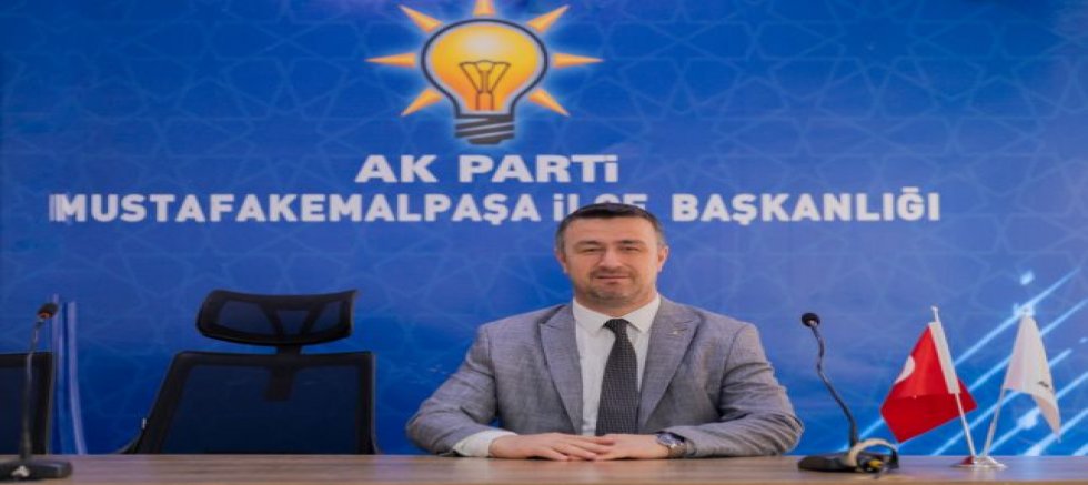 AK Parti Mustafakemalpaşa İlçe Başkanı Mutlu Turgut’tan İstiklal Marşı’nın 105. Yılı Mesajı