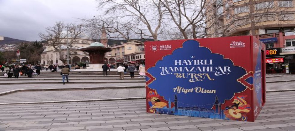 Bursa Büyükşehir Belediyesi’nden Ramazan’da İftariyelik İkramı.