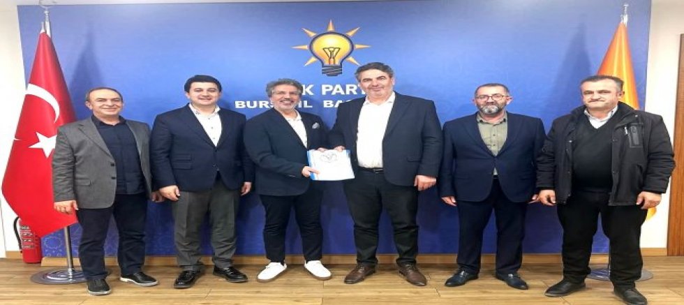 Bursa Üreticilerinden AK Parti’ye Ziyaret: 