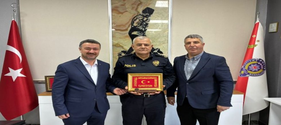 Cumhur İttifakı’ndan Emniyet Müdürüne Polis Haftası Ziyareti