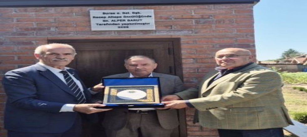 Fahrettin Paşa’nın Doğduğu Köydeki Camiye Mustafakemalpaşa’dan Vefa