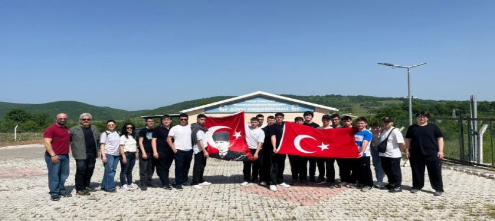 Geleceğin Elektrikçileri GES’i Yerinde İnceledi