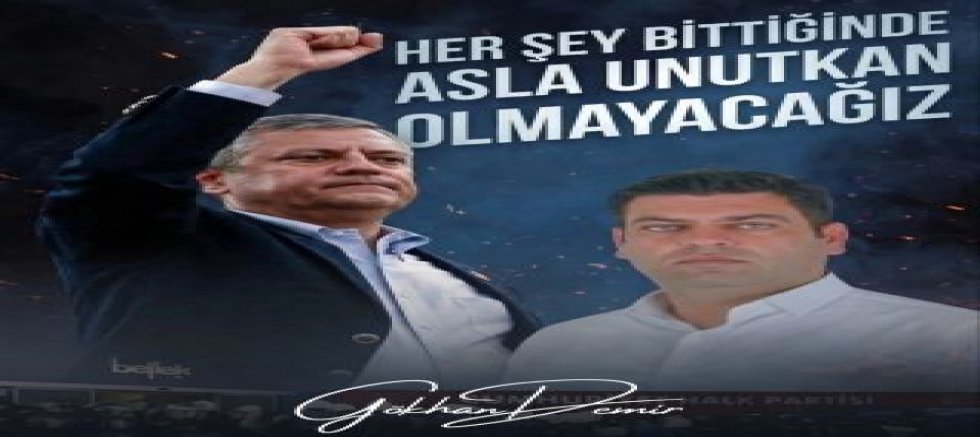 Gökhan Demir ve CHP Mustafakemalpaşa Yönetiminden Toplu İstifa Kararı