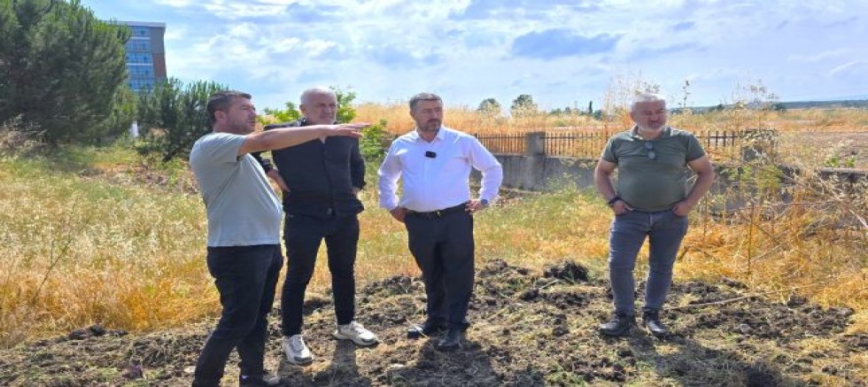 Hastane Otoparkı İçin İlk Kepçe Vuruldu