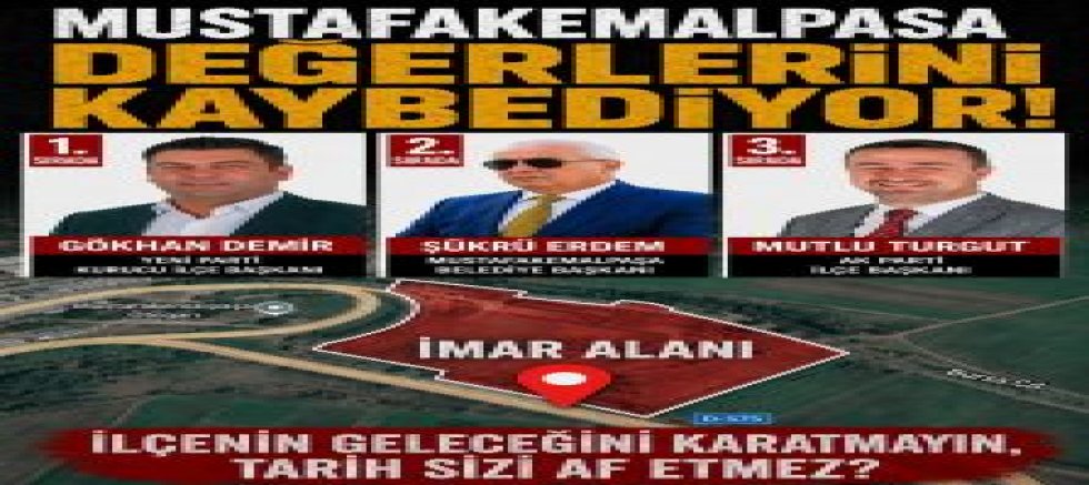 İlçenin Geleceğini Karartmayın!