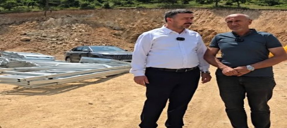 Karaköy’de TOKİ Köy Evleri İnşaatı Yerinde İncelendi