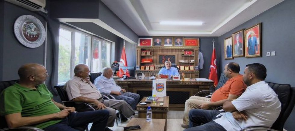MHP'de Anlamlı Ziyaret: Şoför Esnafının Sorunları Masaya Yatırıldı.