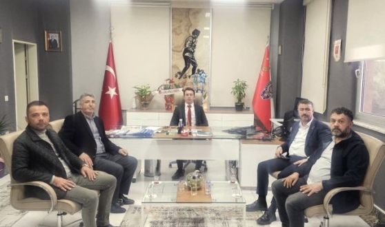 MHP VE AK PARTİ’DEN EMNİYET MÜDÜRÜ YUNUS YILDIZ’A ZİYARET 