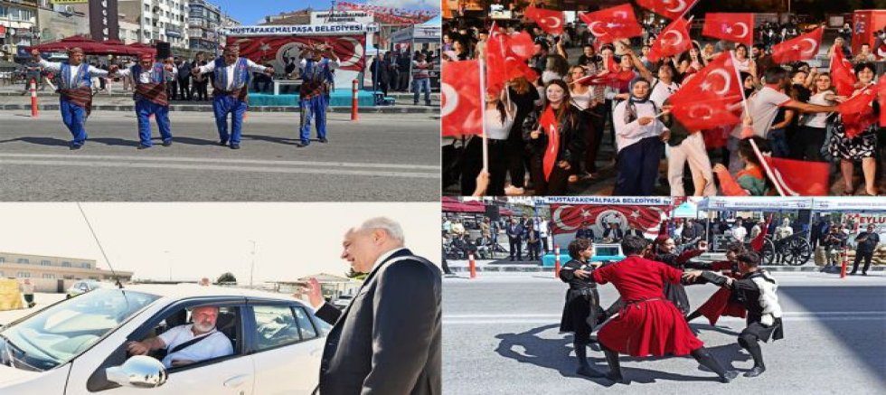 MUSTAFAKEMALPAŞA’DA 14 EYLÜL COŞKUSU: KURTULUŞUN 104. YILI KUTLANDI