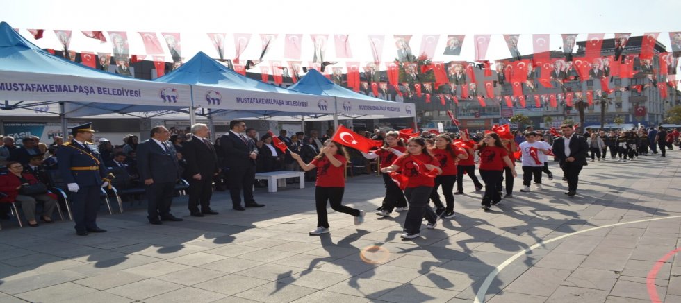 MUSTAFAKEMALPAŞA’DA  ‘CUMHURİYET’ COŞKUSU!