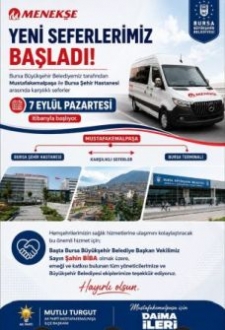 MUSTAFAKEMALPAŞA’DAN ŞEHİR HASTANESİ’NE ULAŞIM KOLAYLIĞI