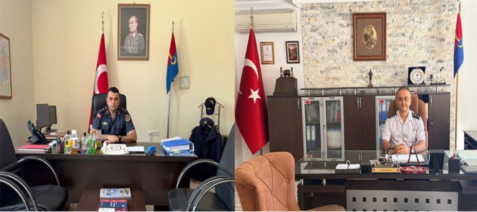 Mustafakemalpaşa Jandarma'da Görev Değişimi