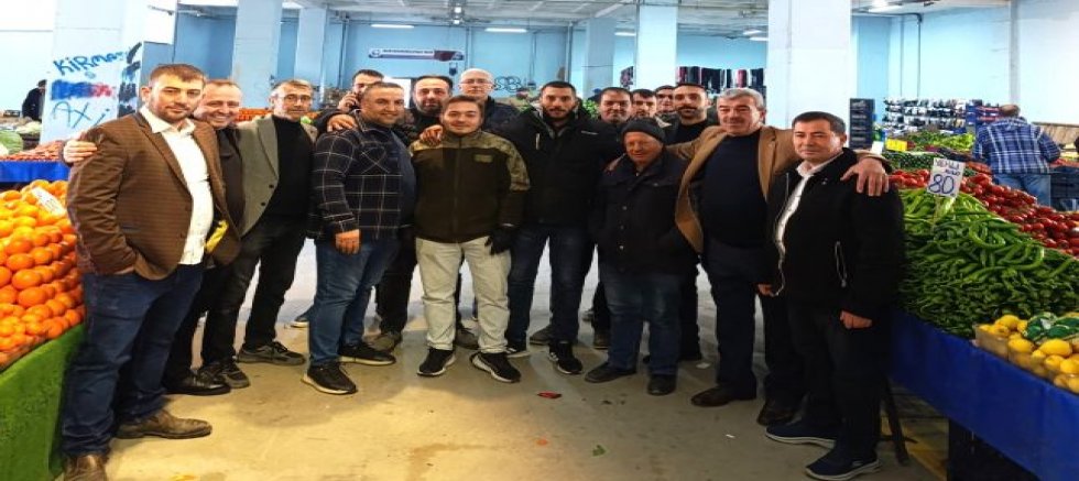 Mustafakemalpaşa Sebzeciler Meyveciler ve Benzerleri Esnaf Odası’nda Seçim Hareketliliği.