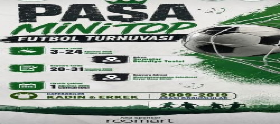 Paşa Mini Top Futbol Turnuvası'nda Son 4 Gün!