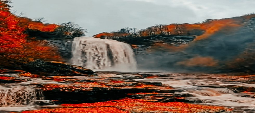 Suuçtu Şelalesi Coştu! Niagara’yı Aratmayan Manzara
