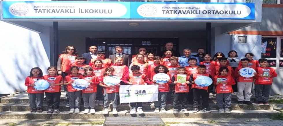 Tatkavaklı İlkokulu’nda Öğrencilere Su ve İklim Bilinci Aşılandı.