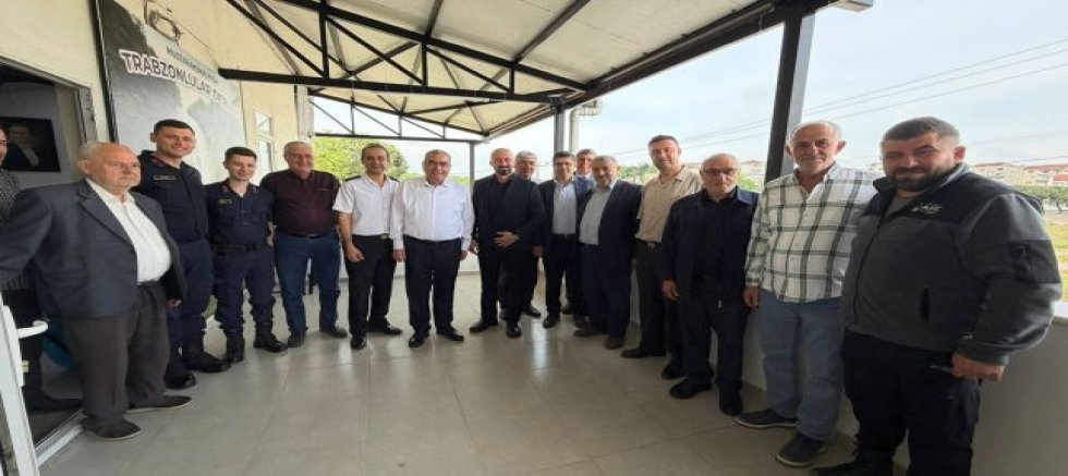 Trabzonlular Derneği’nde Protokol Buluşması