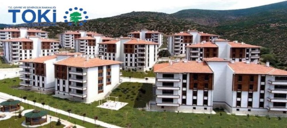 YALINTAŞ TOKİ'DE KONUTLAR BELLİ OLUYOR.