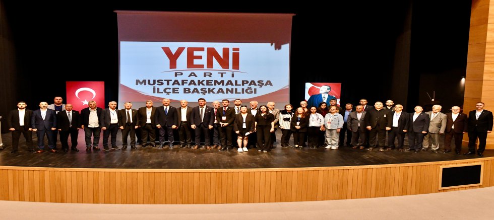 YENİ PARTİ MUSTAFAKEMALPAŞA’DA DEMİR DÖNEMİ DEVAM