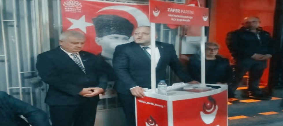 Zafer Partisi Mustafakemalpaşa’da Şenkuyumcu Güven Tazeledi