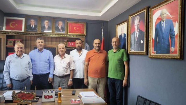 MHP'de Anlamlı Ziyaret: Şoför Esnafının Sorunları Masaya Yatırıldı.