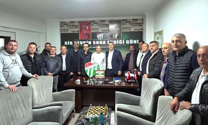 MHP’DEN BURSASPORLULAR DERNEĞİ’NE ZİYARET