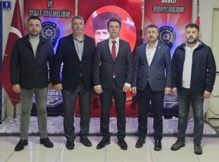 MHP VE AK PARTİ’DEN EMNİYET MÜDÜRÜ YUNUS YILDIZ’A ZİYARET 