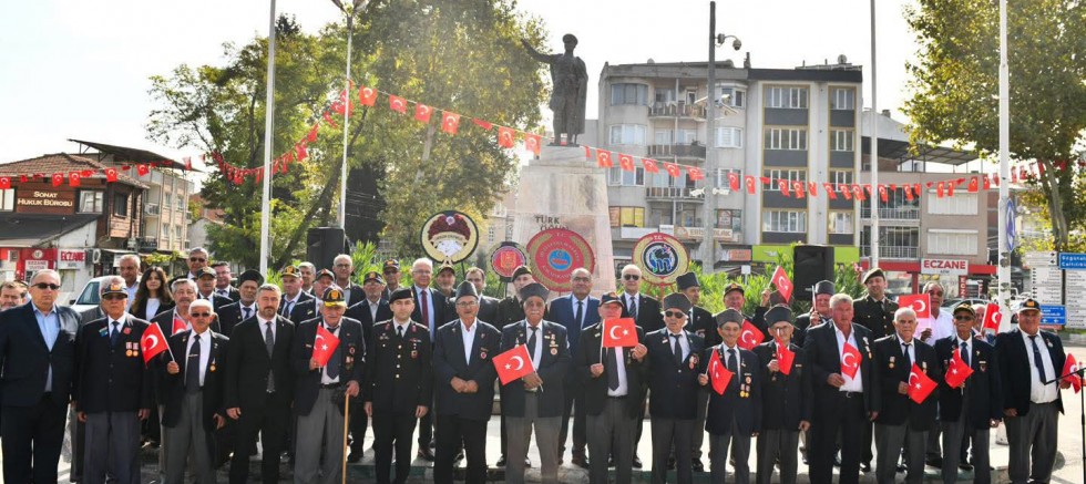 Mustafakemalpaşa’da Gaziler Günü’ne anlamlı tören