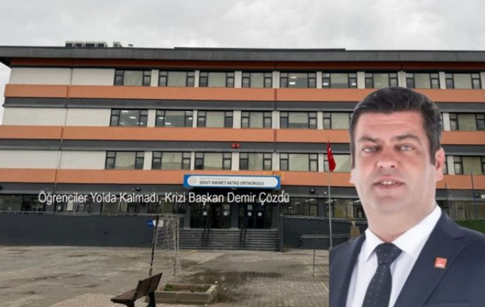 Öğrenciler Yolda Kalmadı, Krizi Başkan Demir Çözdü
