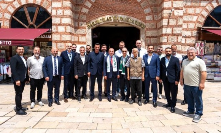 Özer Matlı BTSO Seçim Startını Kapalı Çarşıda Verdi.