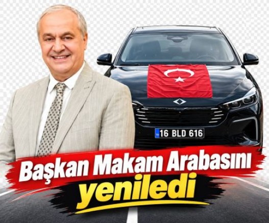 Şükrü Erdem’in Yeni Makam Aracı Togg Oldu.