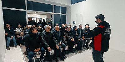 Afet yaşanır, önemli olan bilinçli ve hazırlıklı olmaktır”