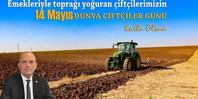 Aydemir’den Çiftçiler Günü Mesajı