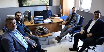 Başkan Turgut ve ekibi ziyaretlerini sürdürüyor