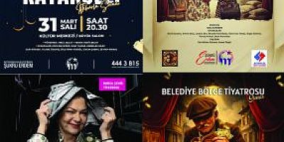 BELEDİYEDEN MUHTEŞEM TİYATRO HAFTASI