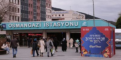 Bursa Büyükşehir Belediyesi’nden Ramazan’da İftariyelik İkramı.