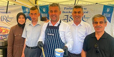 Büyükşehir’den Mustafakemalpaşa’da Aşure İkramı