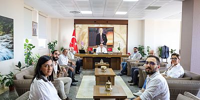 CHP HEYETİNDEN, KAYMAKAMLIK ZİYARETİ!