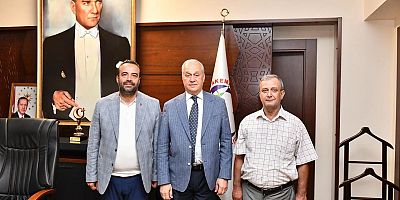 Demokrat Parti Heyetinden Başkan Şükrü Erdem’e Ziyaret