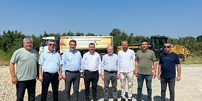 Etçi Fabrikası–Yağmur Evleri Arasındaki Yolda Çalışmalar Başlıyor.